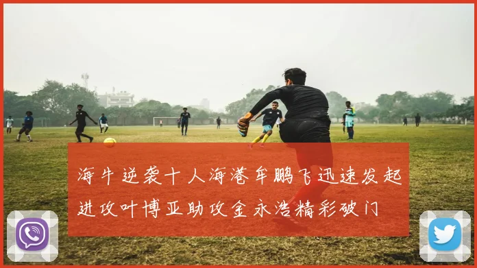 海牛逆袭十人海港牟鹏飞迅速发起进攻叶博亚助攻金永浩精彩破门